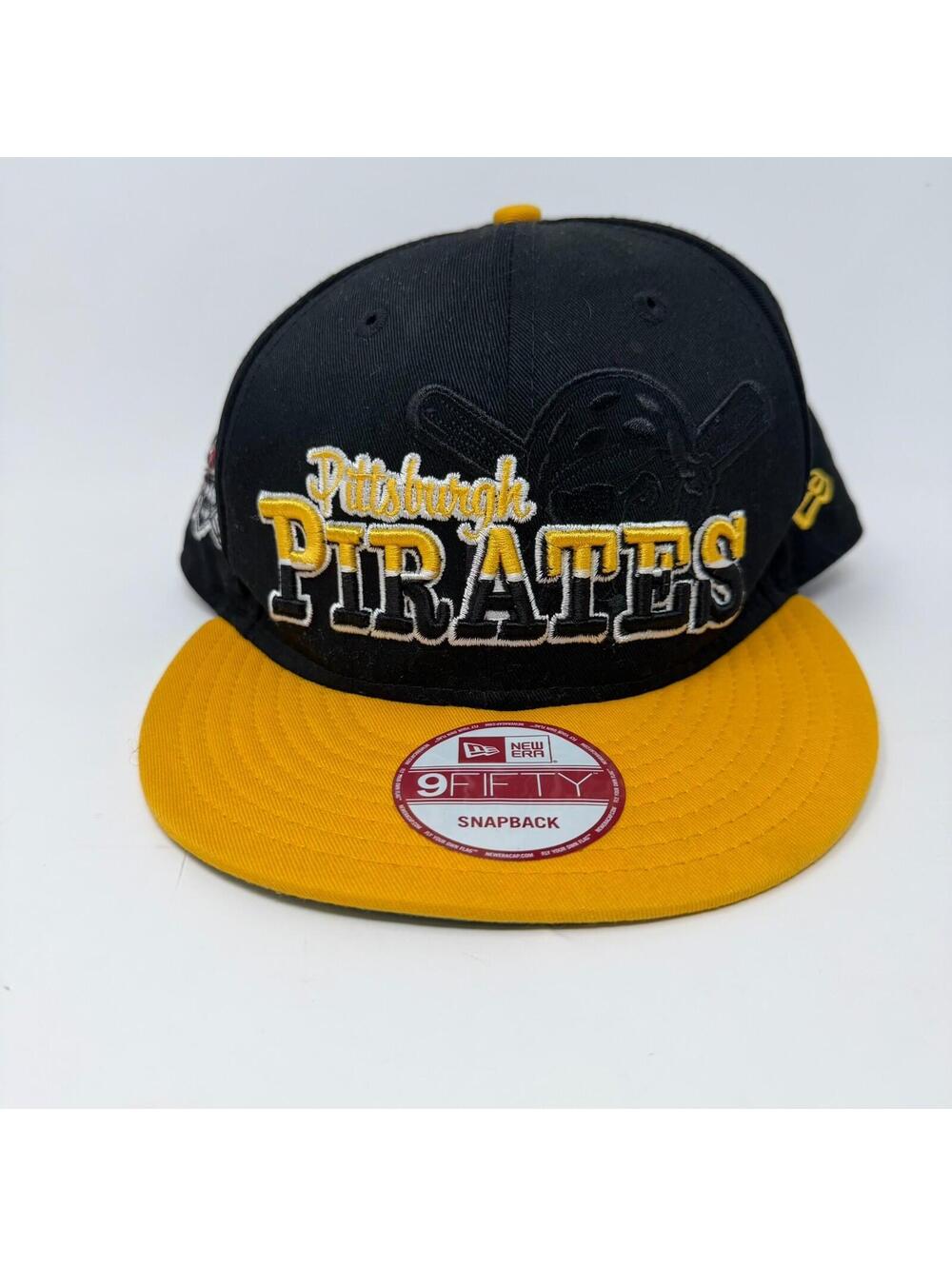 Pittsburgh Pirates New Era 9Fifty MLB Snapback Baseball Hat Cap Inside Brim Logo